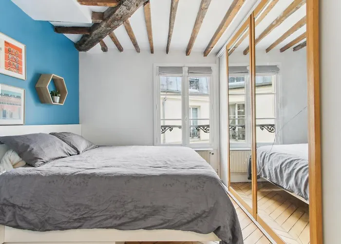 Luxury Hideaway - Stunning View -hyper-center -paris 아파트 *